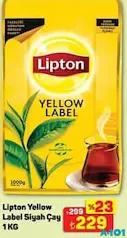 LİPTON YELLOW LABEL SİYAH ÇAY 1 KG